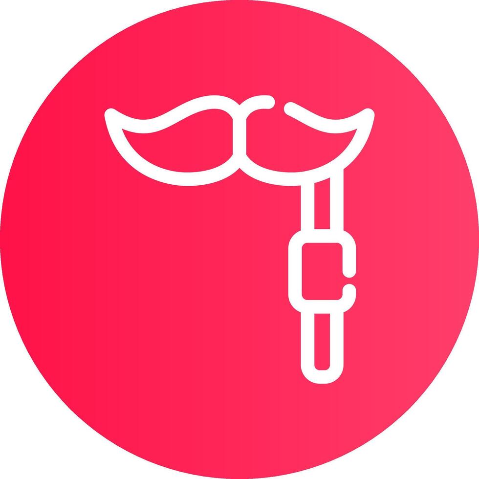 Moustache Creative Icon Design vector