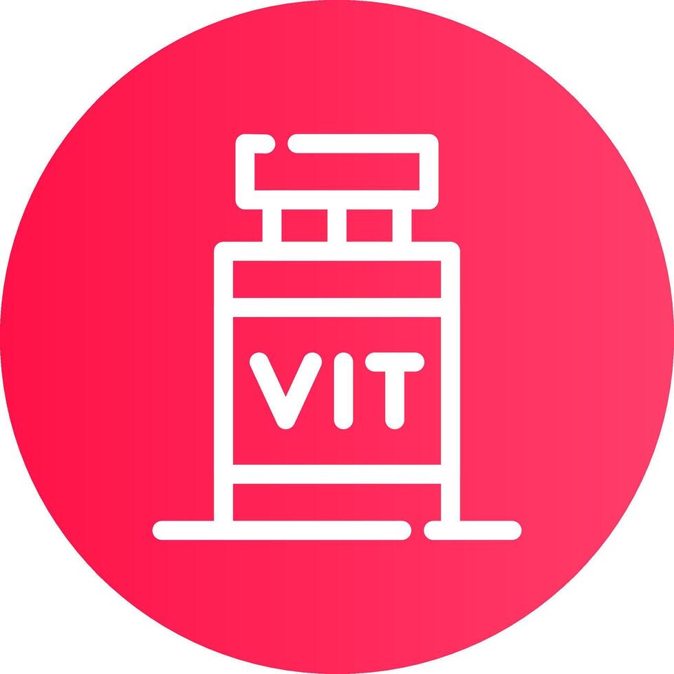 Vitamin Creative Icon Design vector