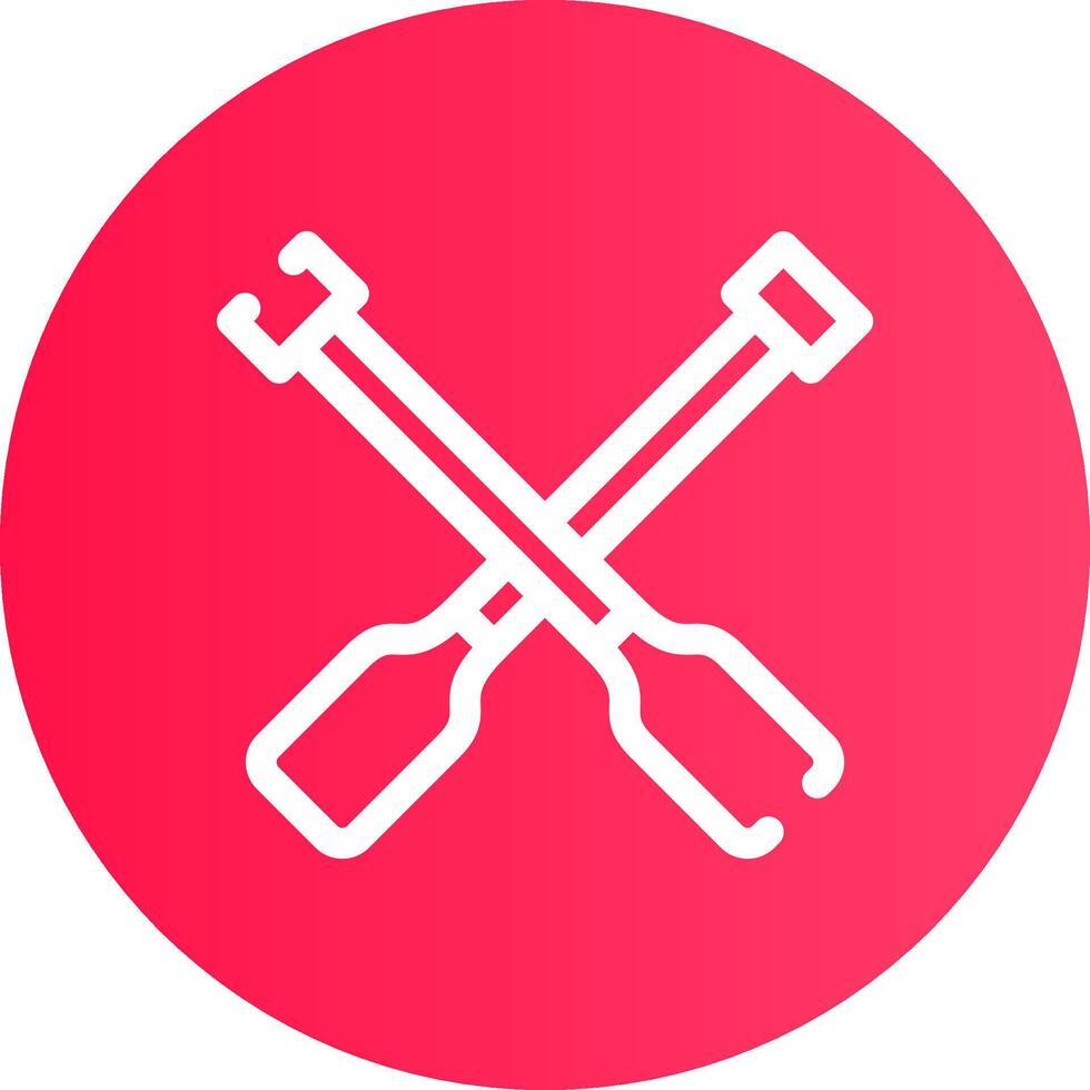 Rowing Creative Icon Design vector