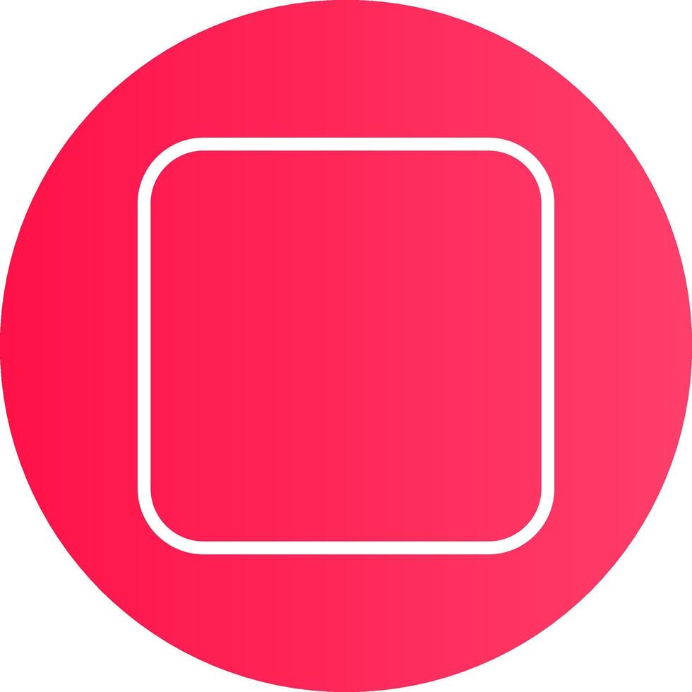 Line Circle Gradient Design vector