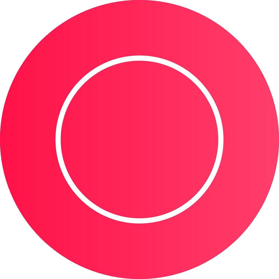 Circle Creative Icon Design vector