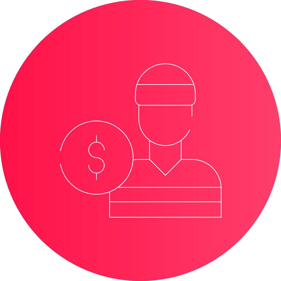 Theft Creative Icon Design vector