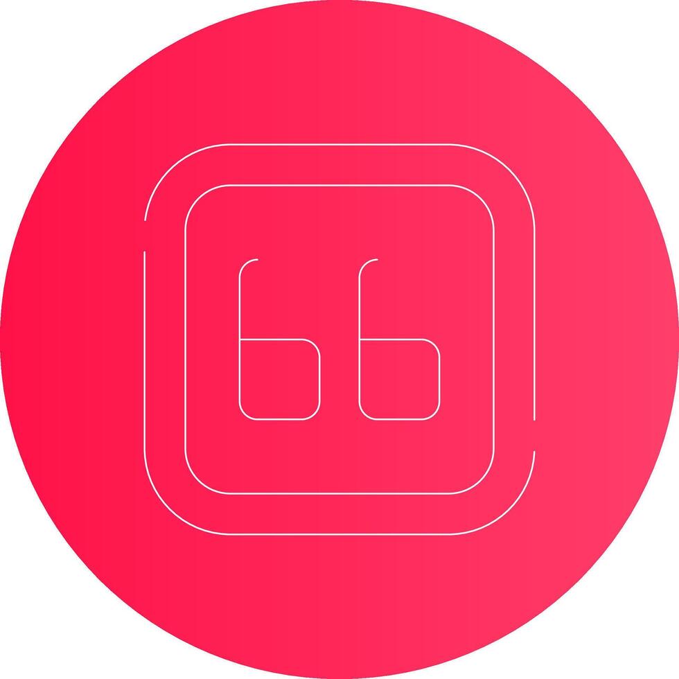 Quotation Creative Icon Design vector