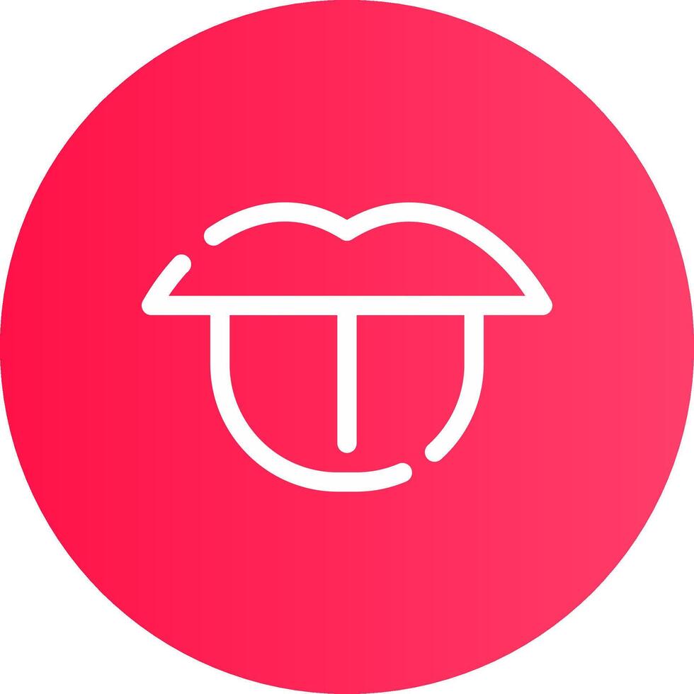 Tongue Creative Icon Design vector