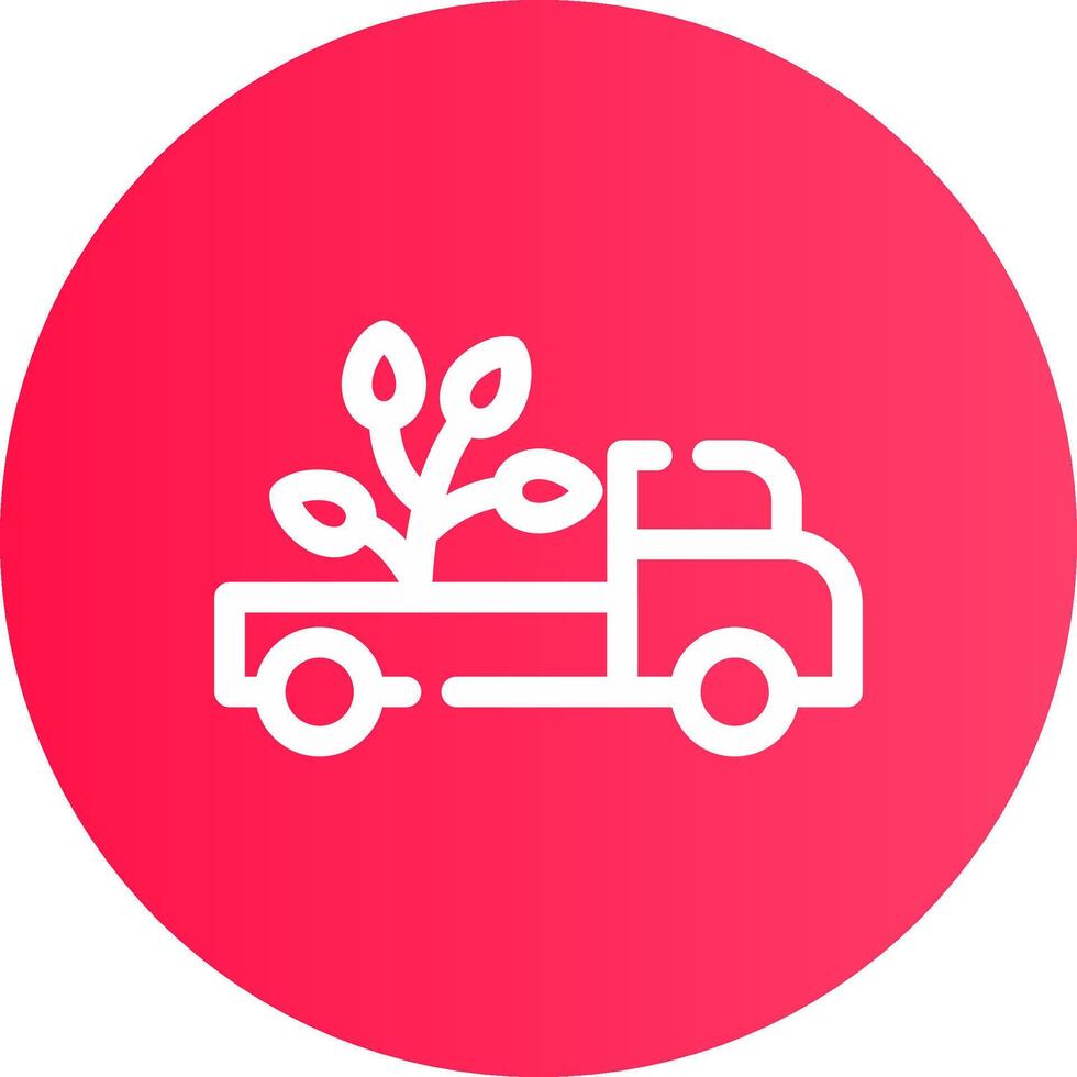 Delivery Truck Creative Icon Design vector