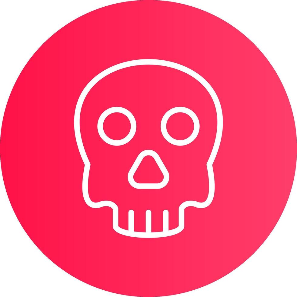 Skull Creative Icon Design vector
