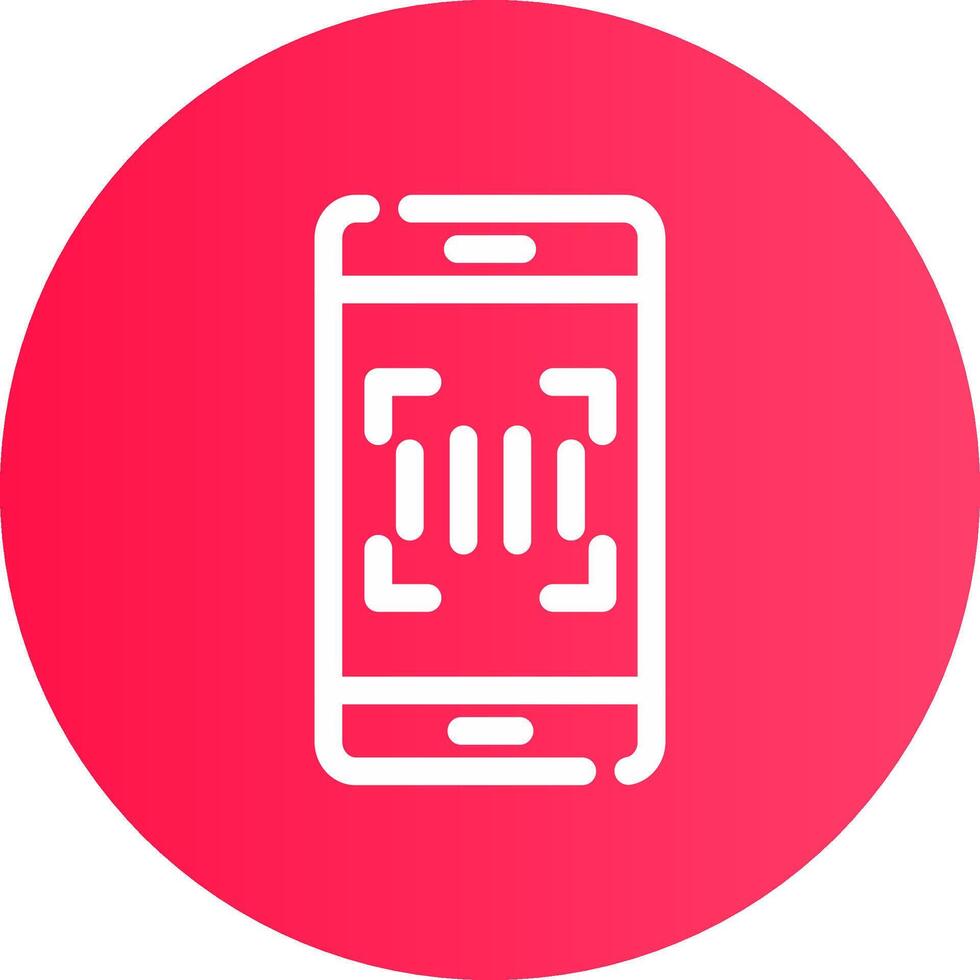 Barcode Creative Icon Design vector