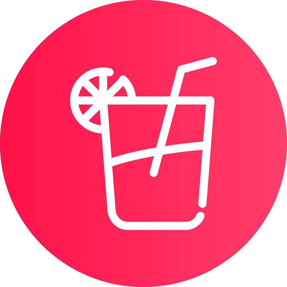 Cocktail Creative Icon Design vector