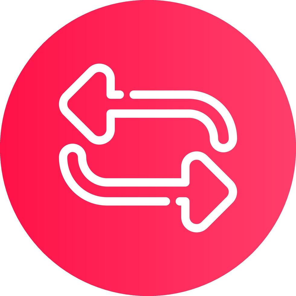 Arrows Repeat Creative Icon Design vector