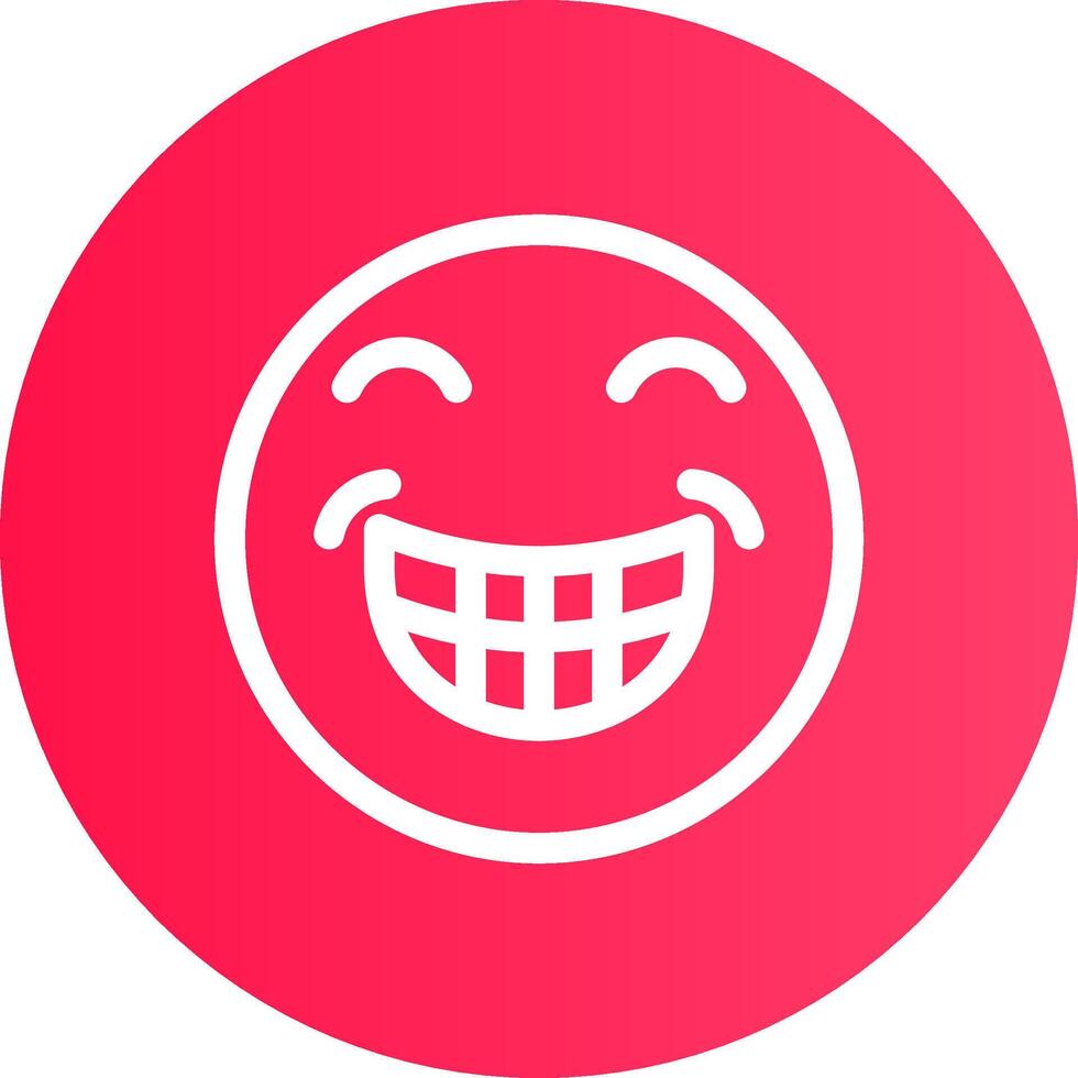 Grin Creative Icon Design vector