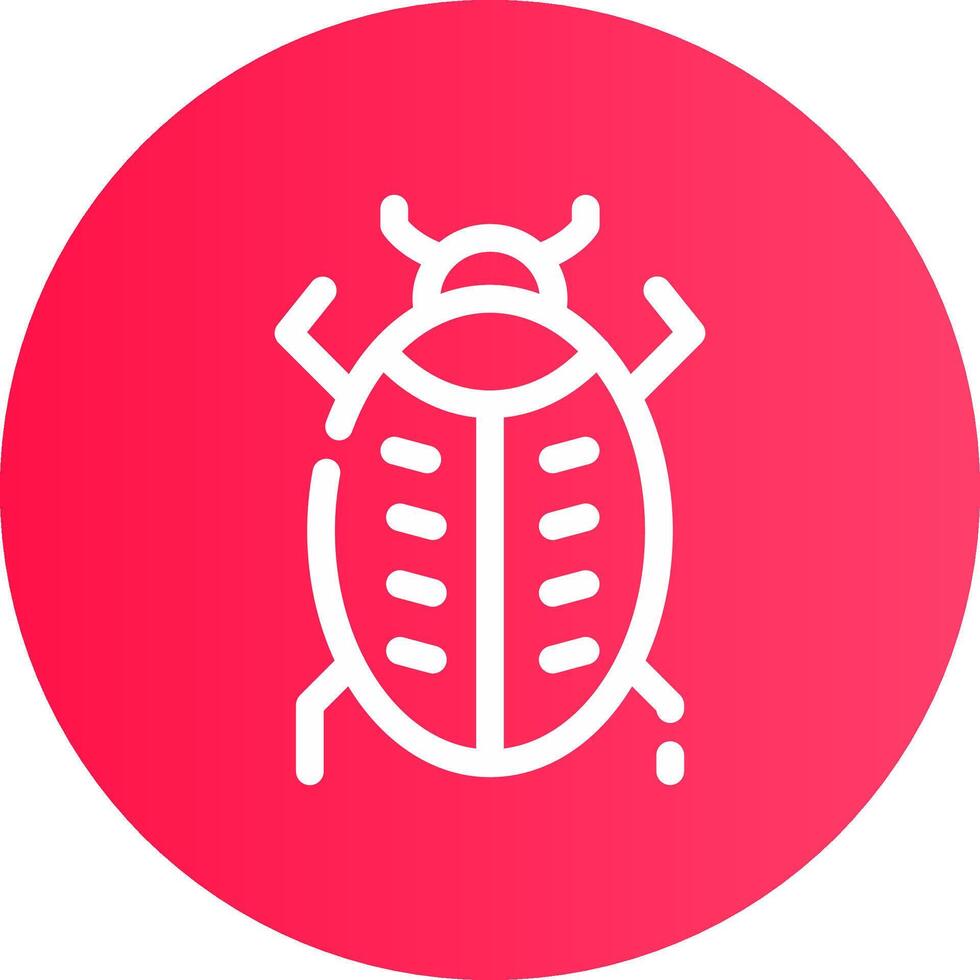 Bug Creative Icon Design vector