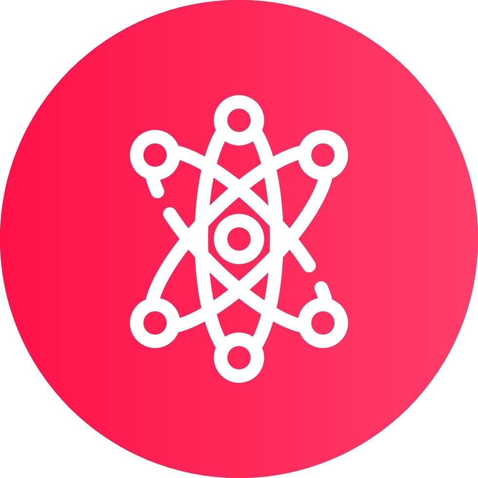Atom Creative Icon Design vector