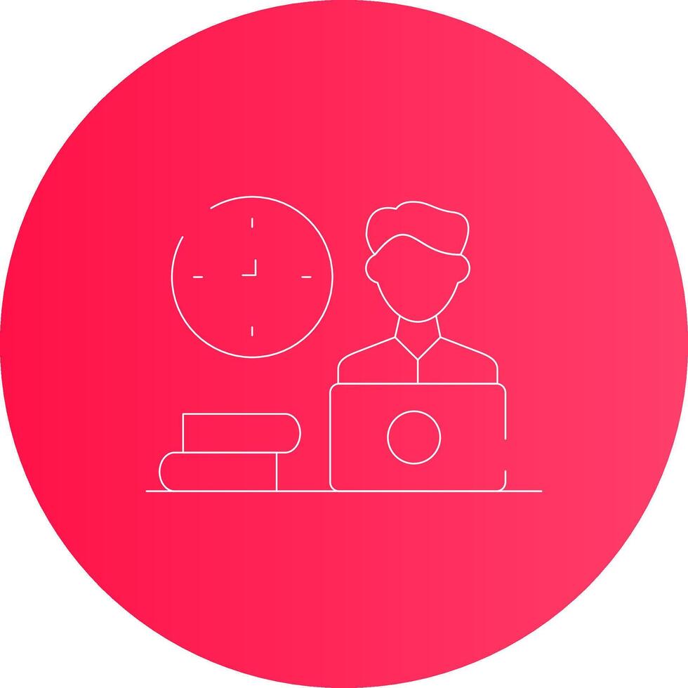 Work Habits Creative Icon Design vector
