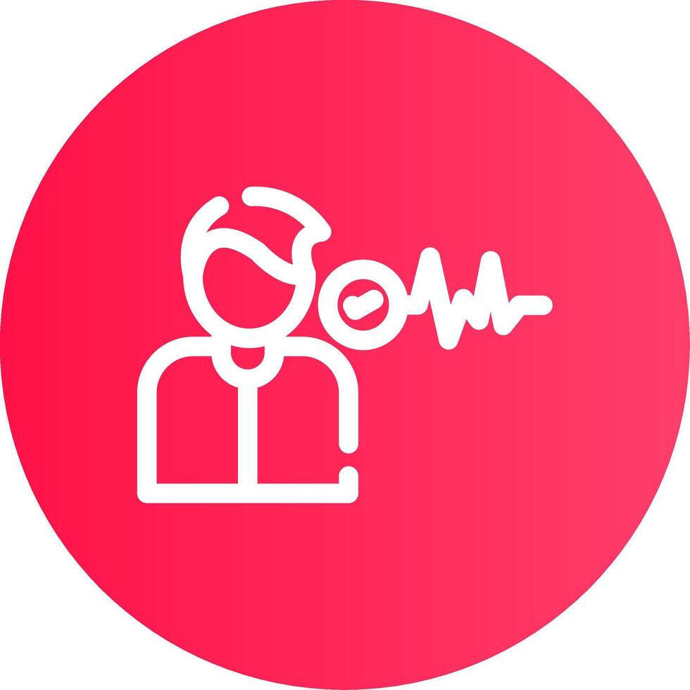Voice Recognition Creative Icon Design vector