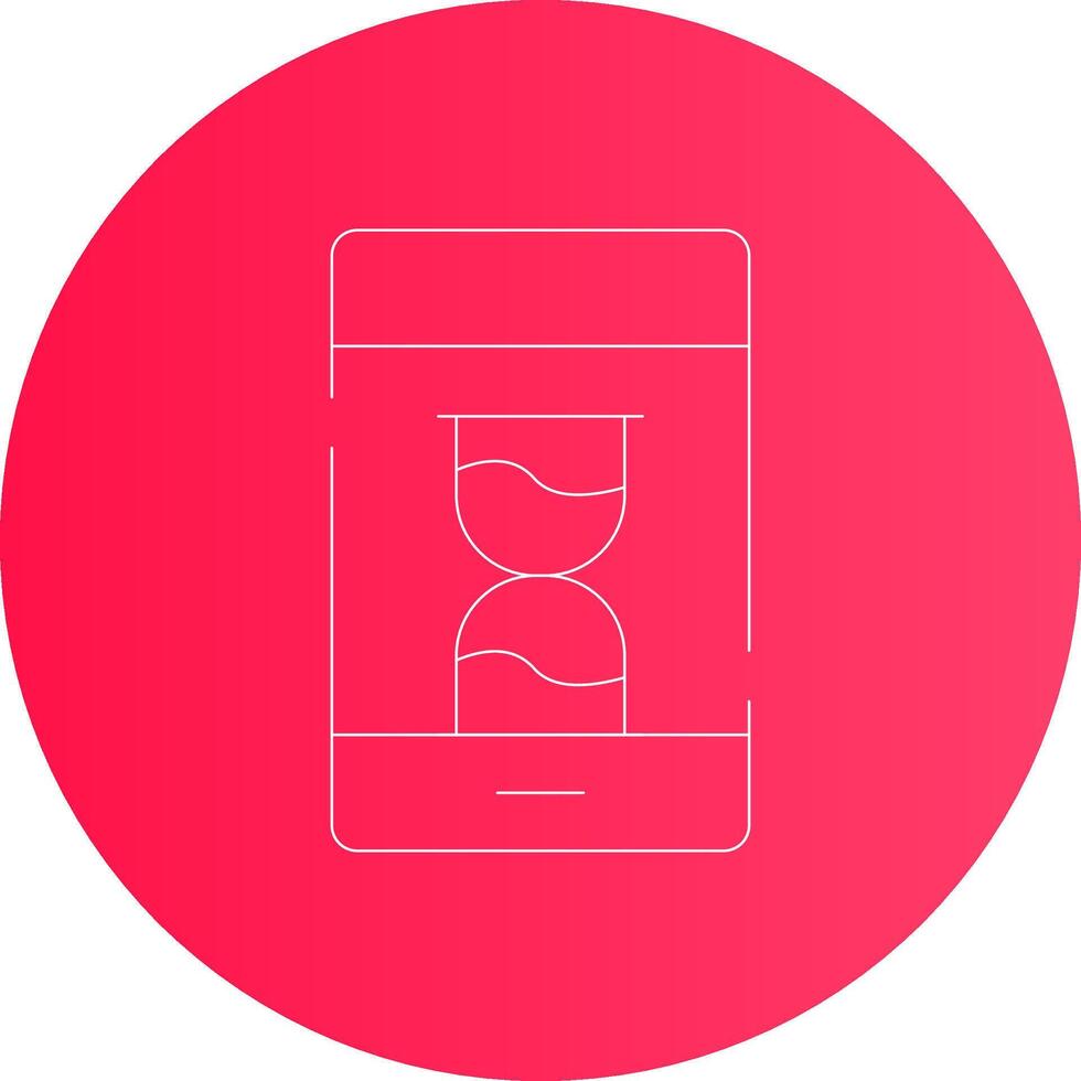 Time Tracker App Creative Icon Design vector