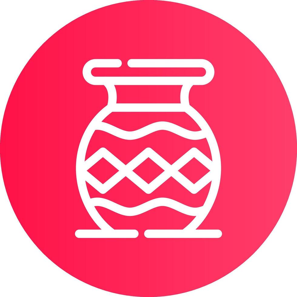 Vases Creative Icon Design vector