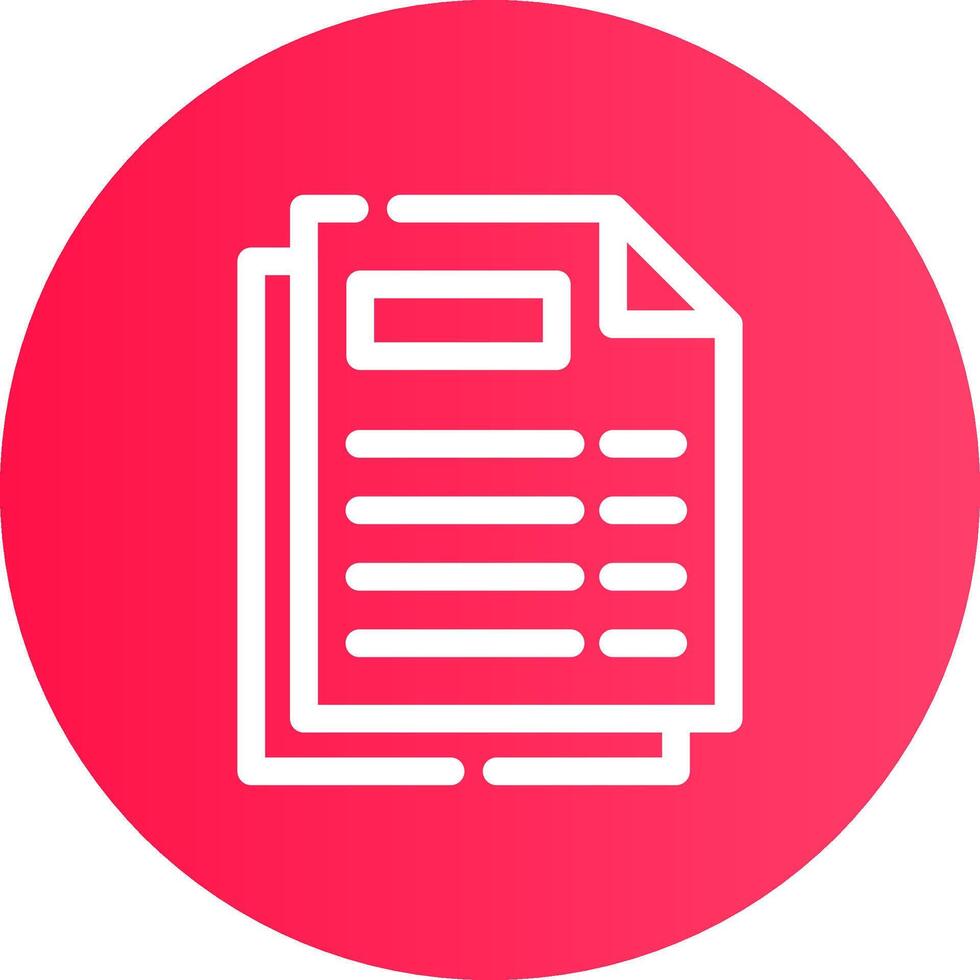 Document Creative Icon Design vector