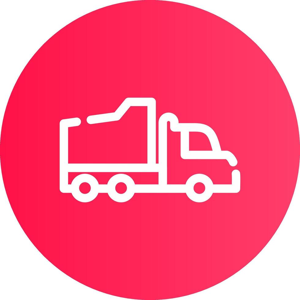 Truck Creative Icon Design vector