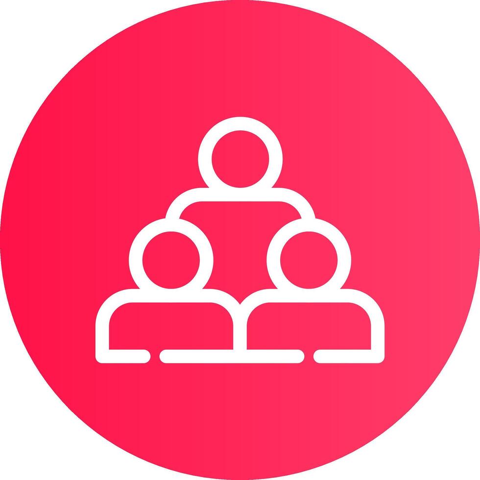 Audience Creative Icon Design vector