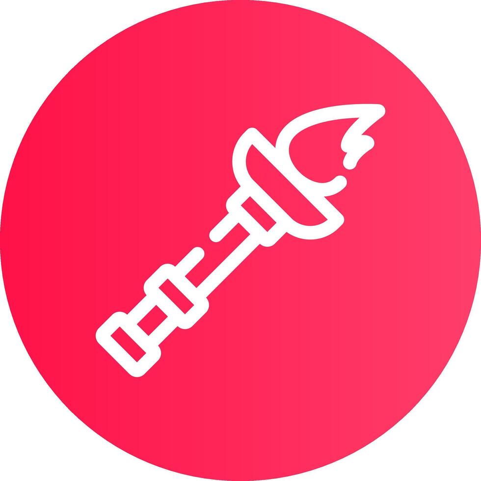 Torch Creative Icon Design vector