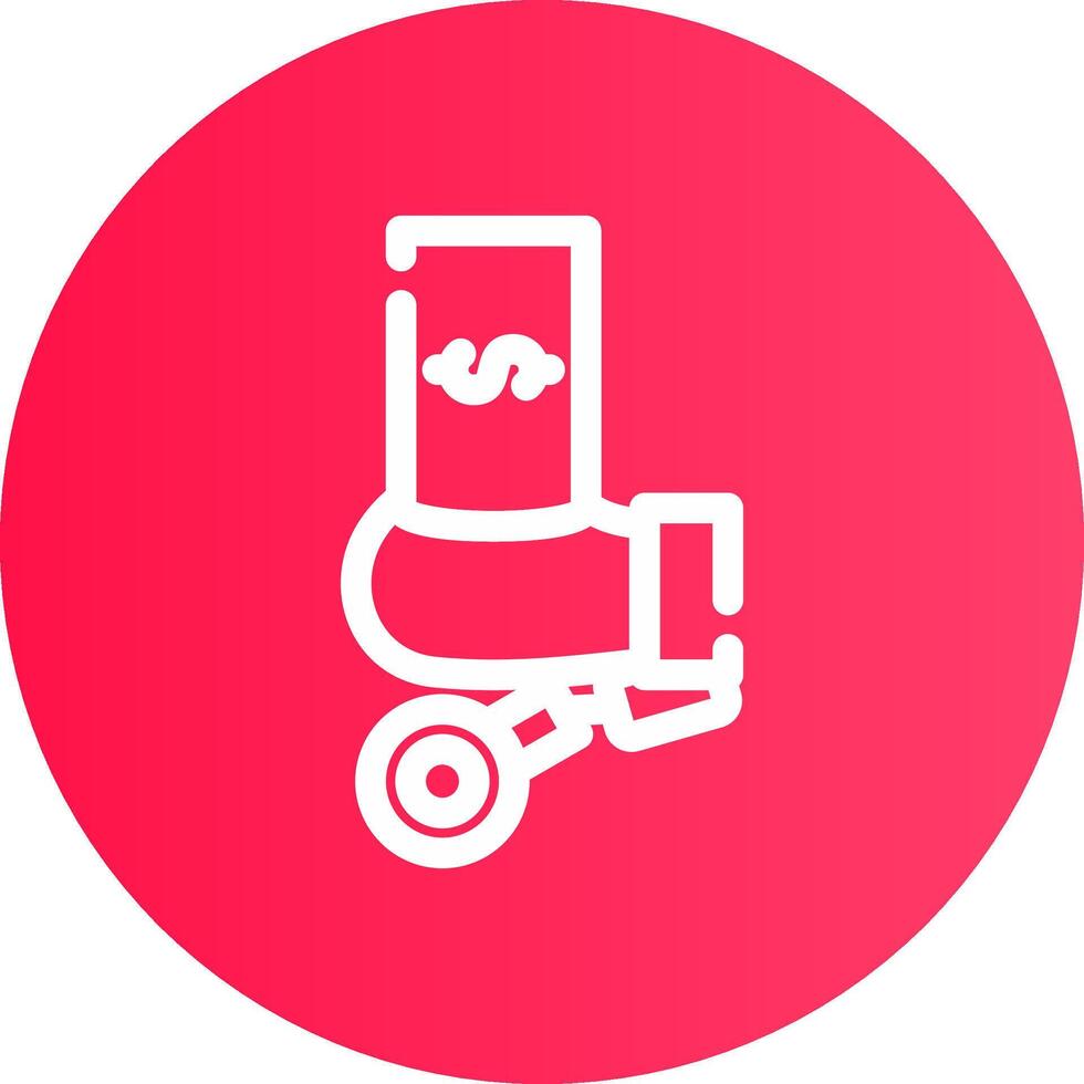 Corruption Creative Icon Design vector