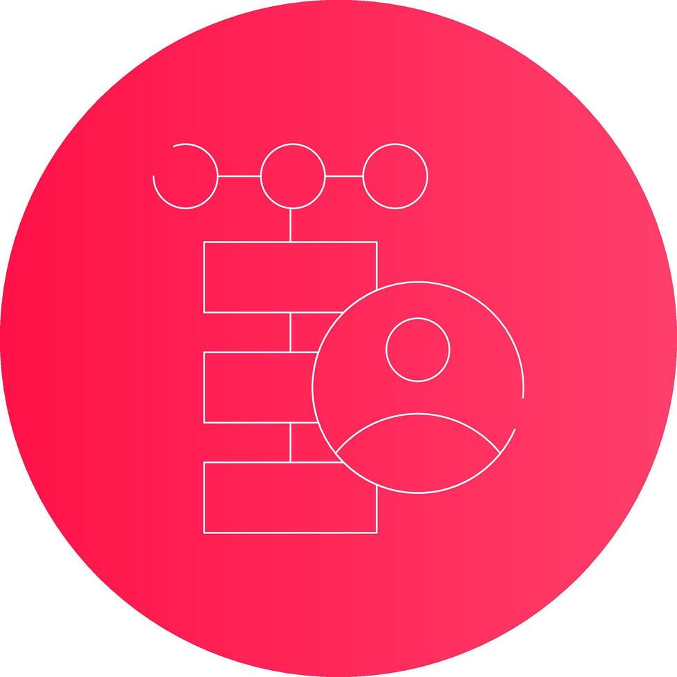 Client Database Creative Icon Design vector