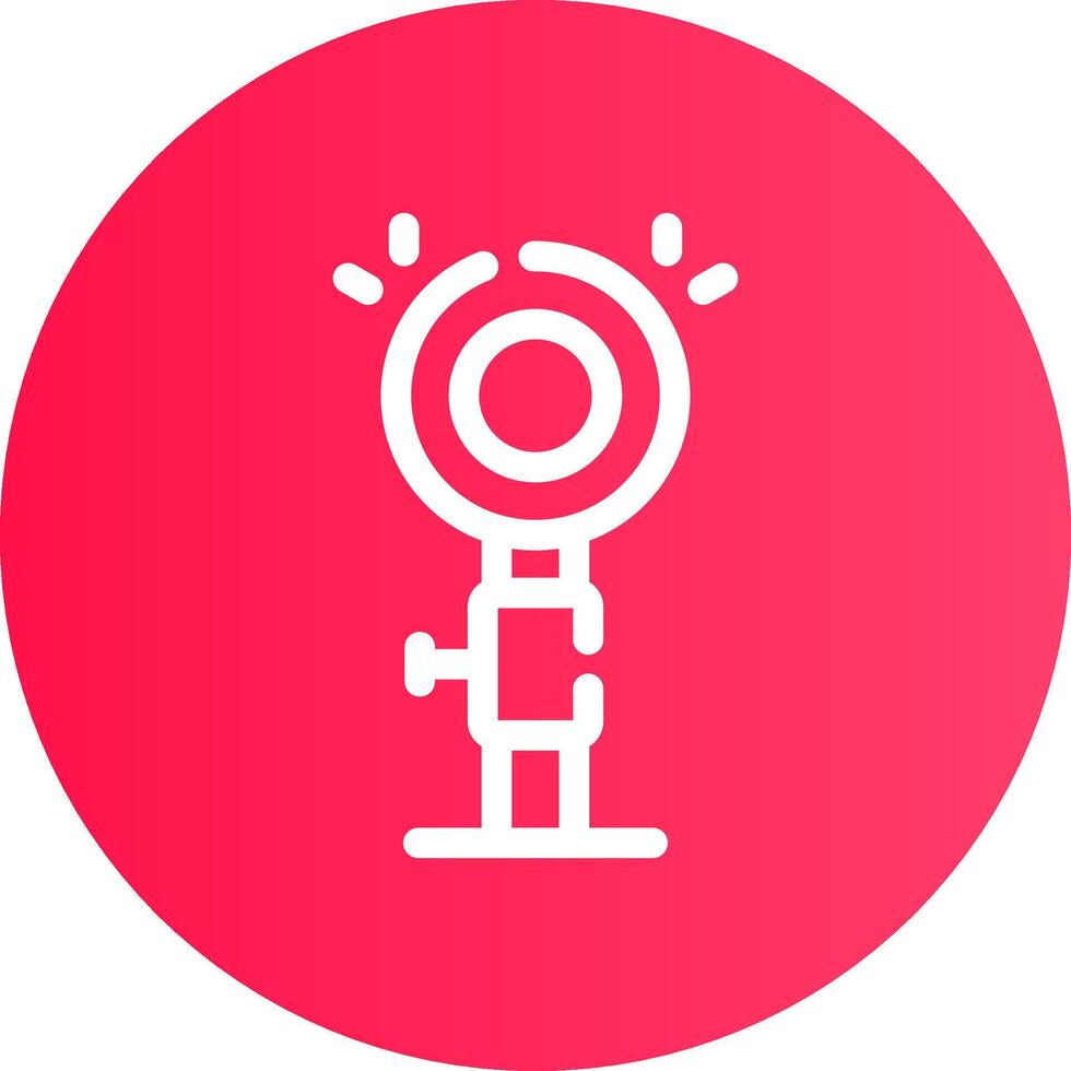 Light Creative Icon Design vector