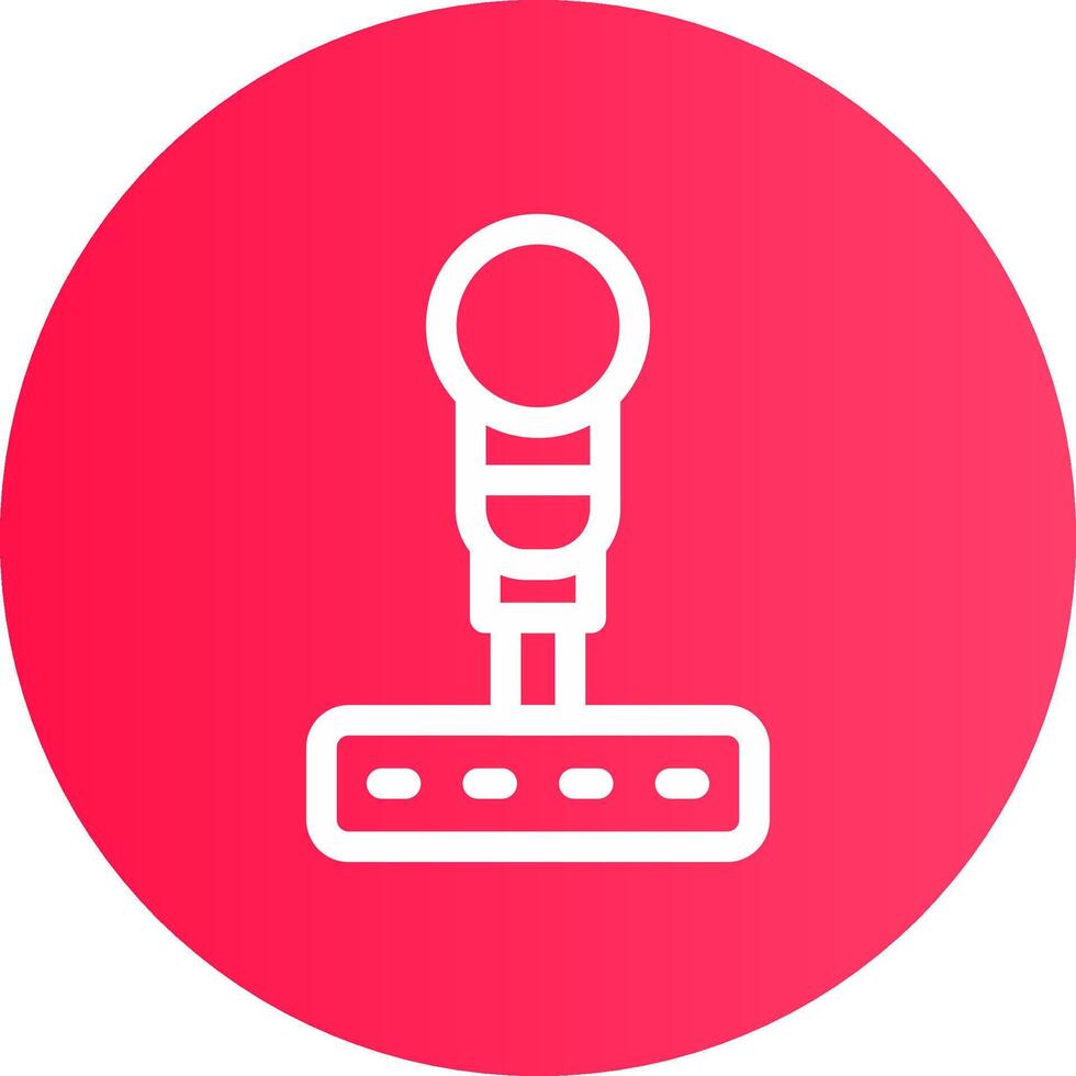 diseño de icono creativo de joystick vector