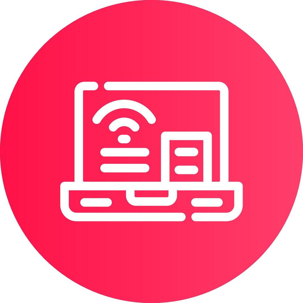 Wifi Connection Creative Icon Design vector