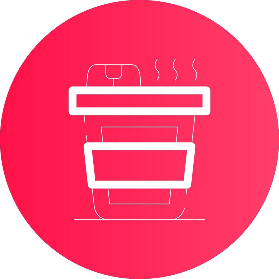 Hot Drink Creative Icon Design vector