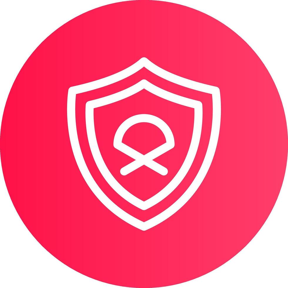 Shield Creative Icon Design vector