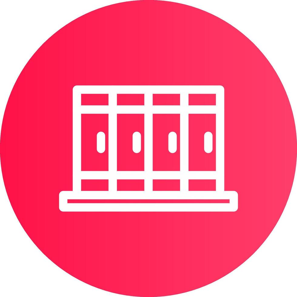 Locker Creative Icon Design vector