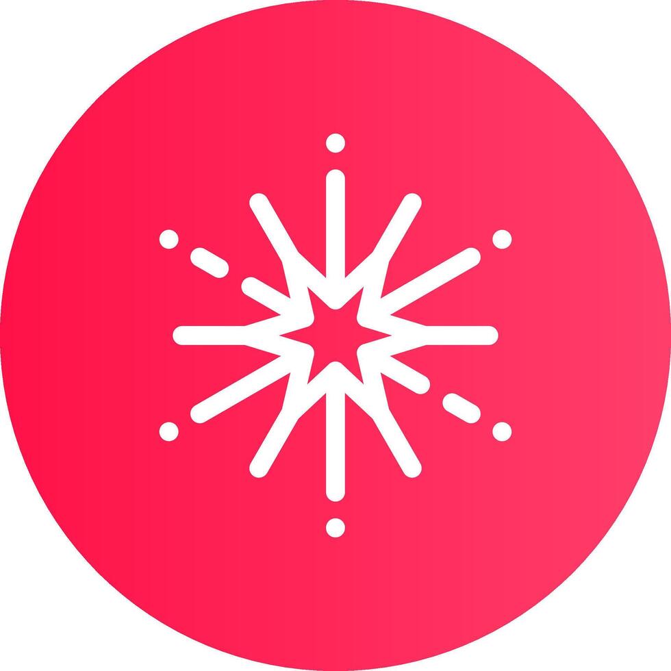 Star Creative Icon Design vector