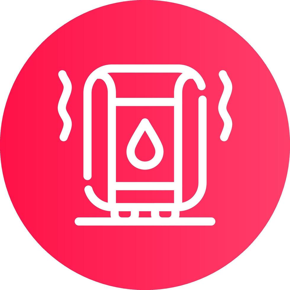 Humidifier Creative Icon Design vector