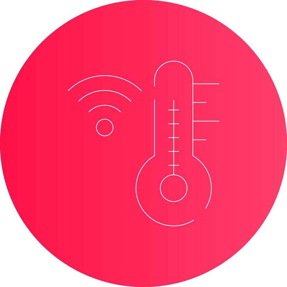 Thermostat Creative Icon Design vector