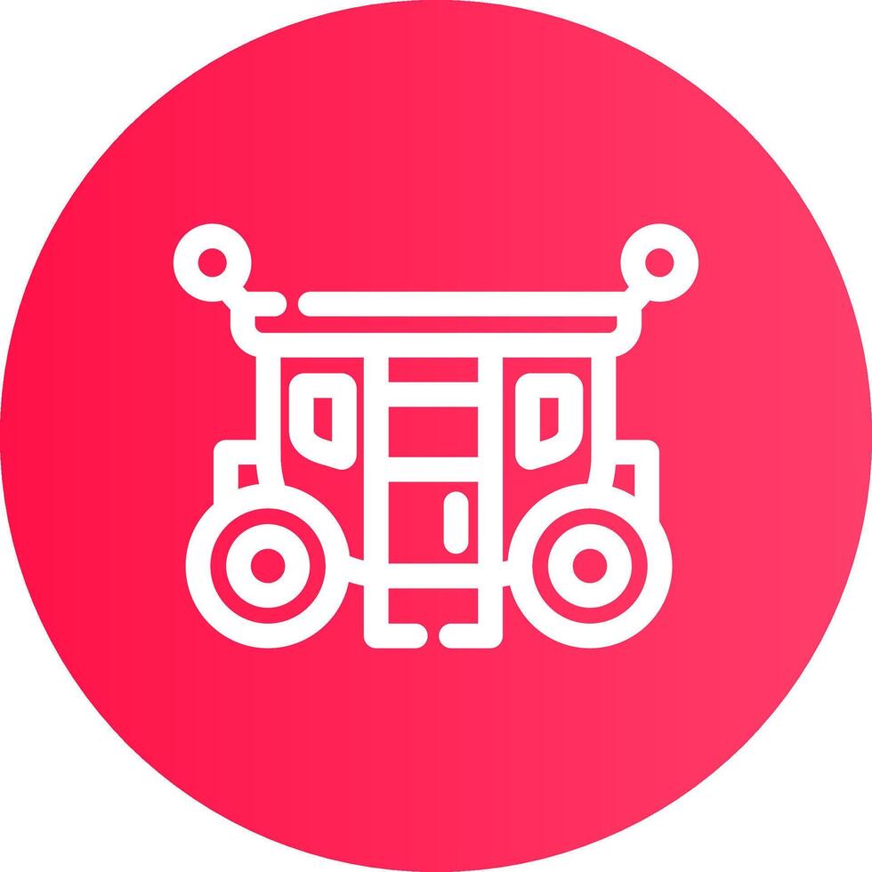 Carriage Creative Icon Design vector