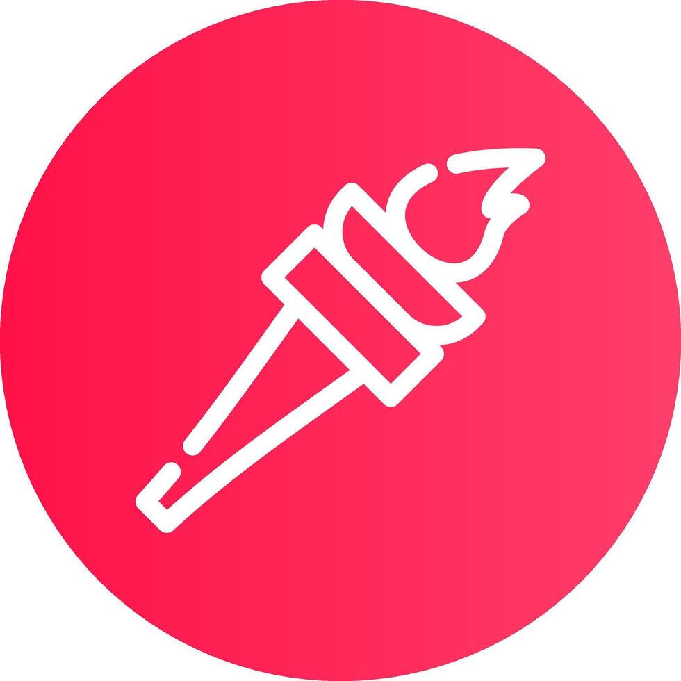 Torch Creative Icon Design vector