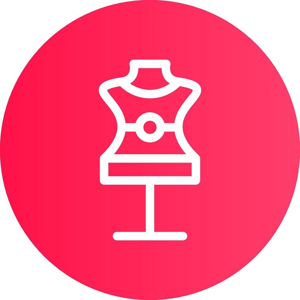 Mannequin Creative Icon Design vector