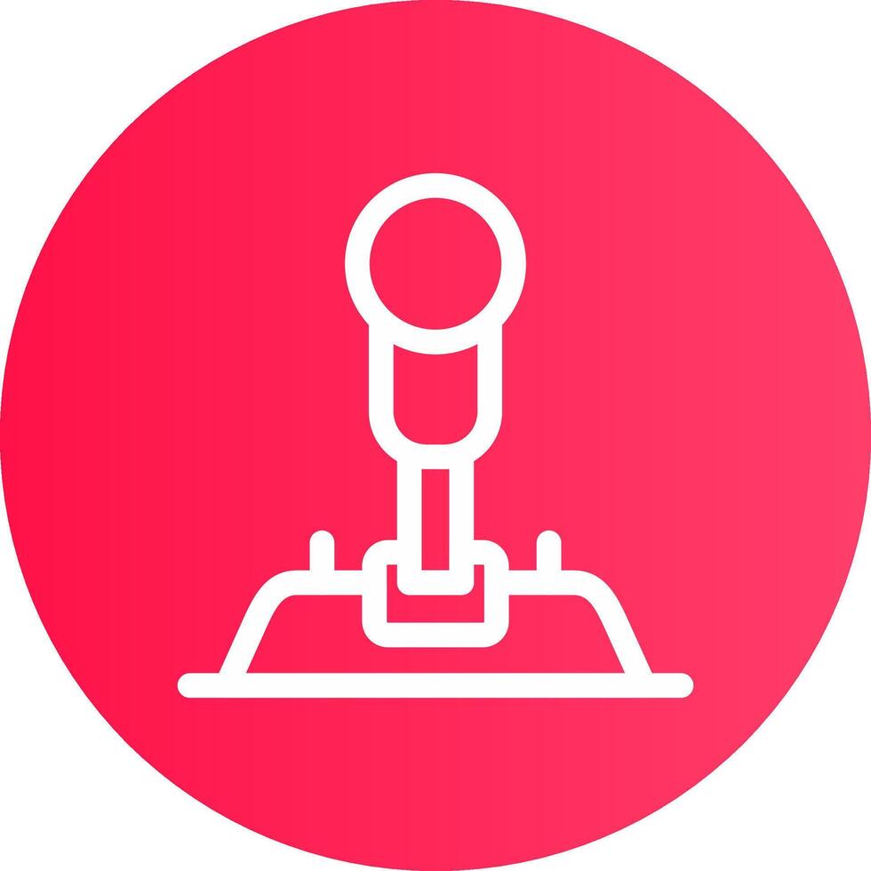 diseño de icono creativo de joystick vector