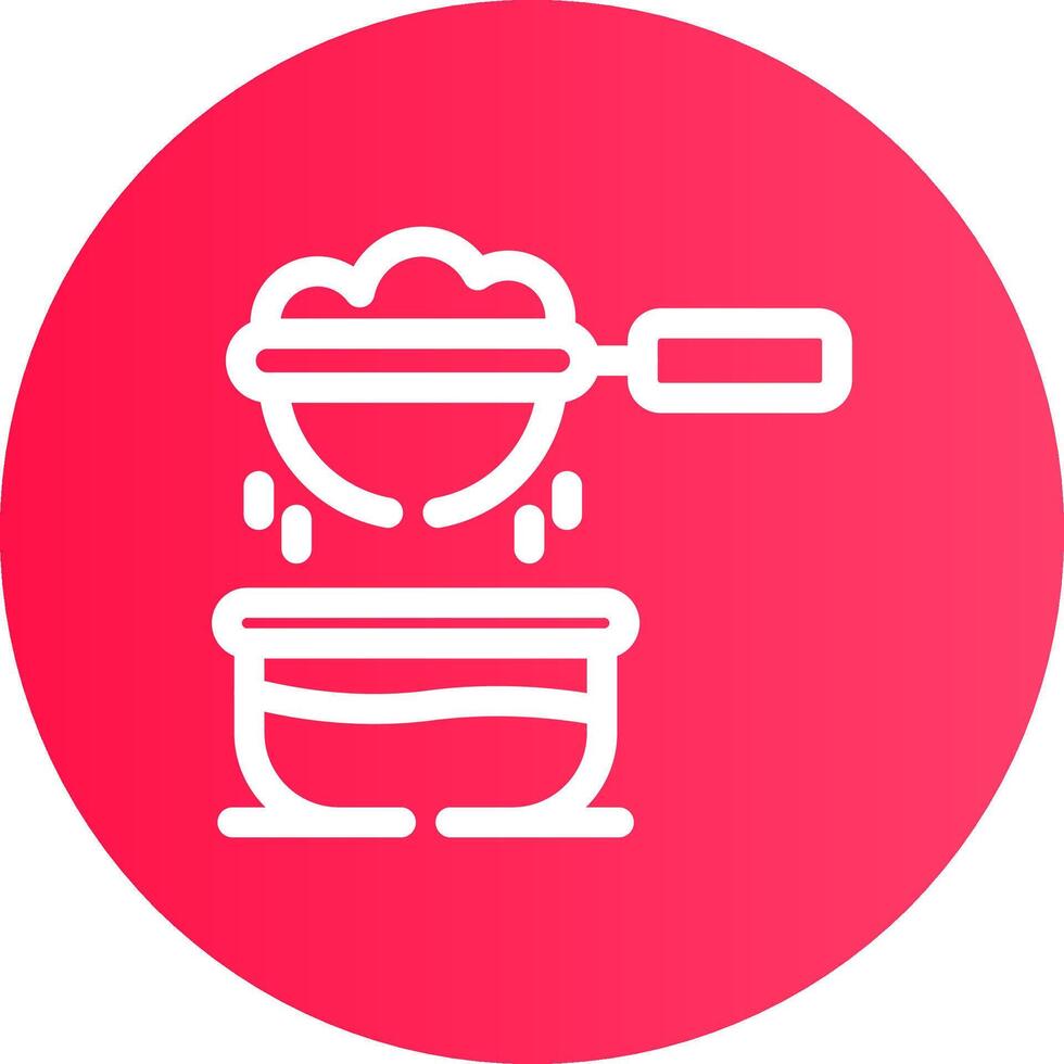 Strainer Creative Icon Design vector