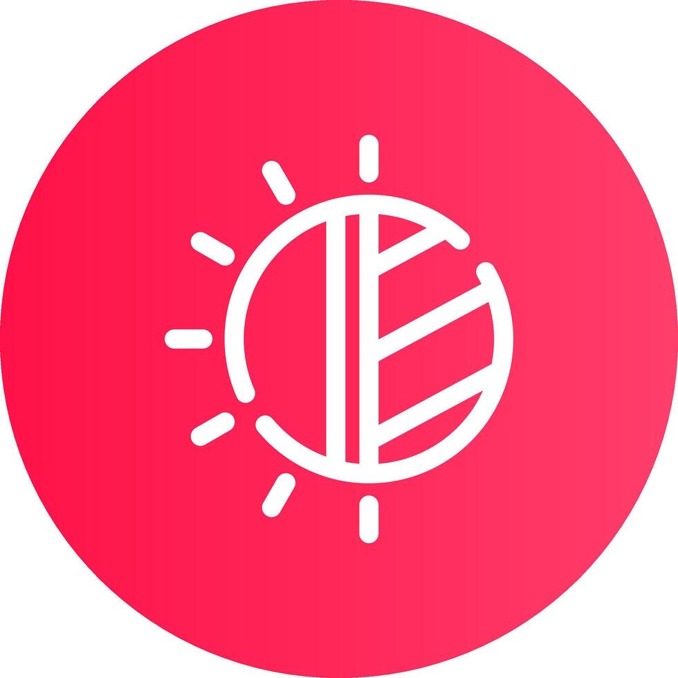 Eclipse Creative Icon Design vector