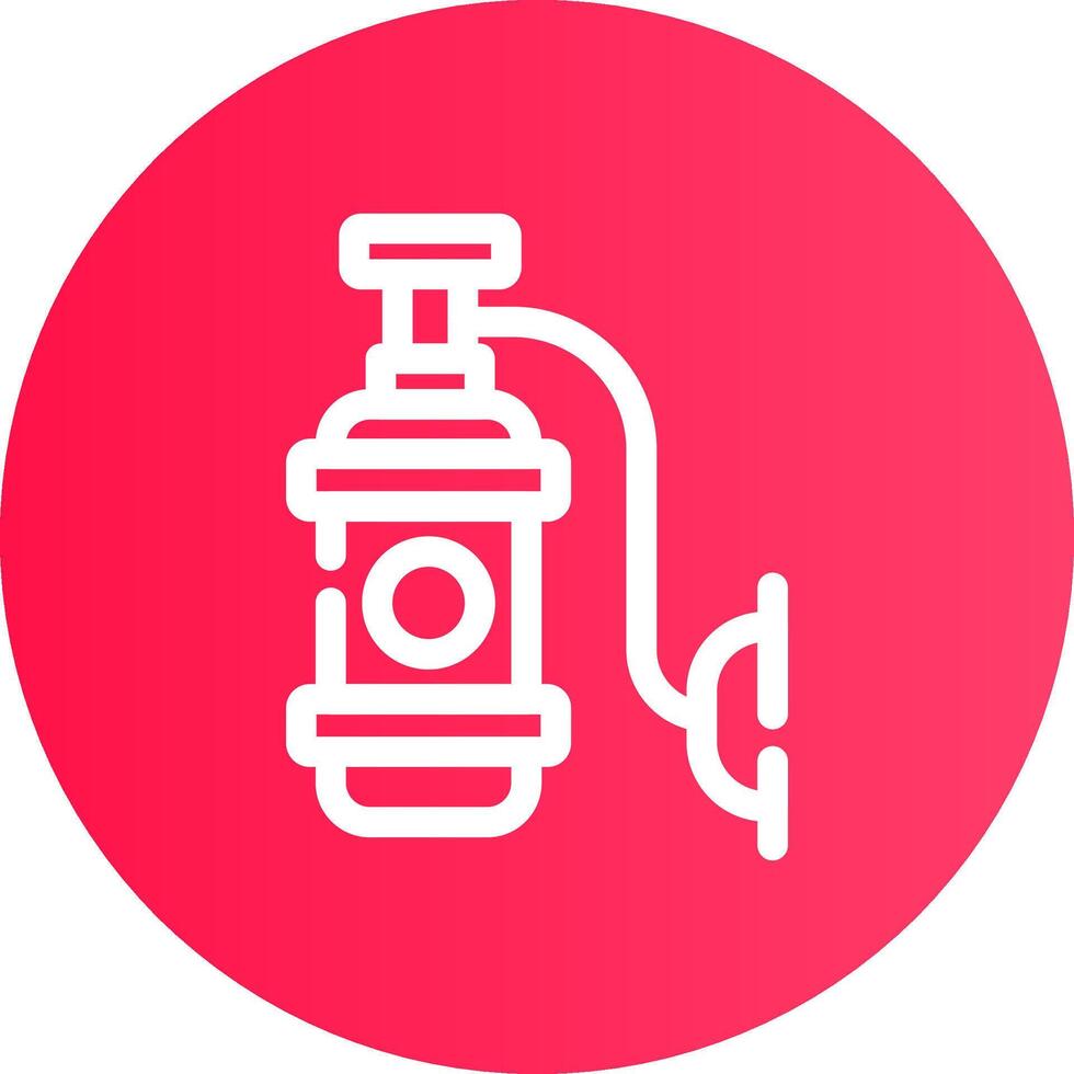 Oxygen Tank Creative Icon Design vector