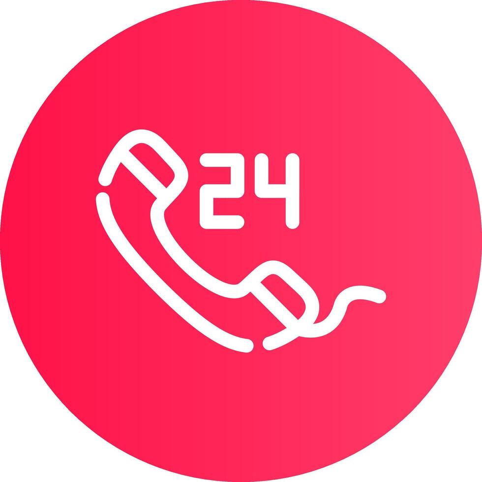 Emergency call Creative Icon Design vector