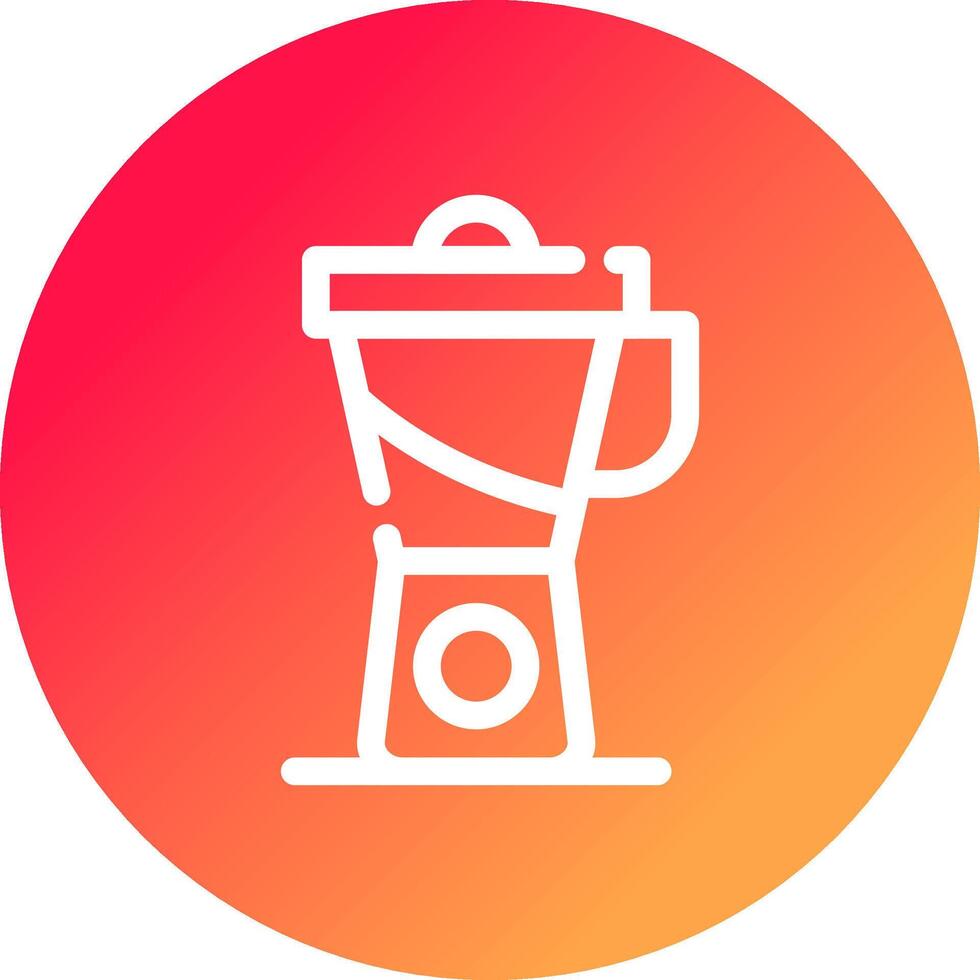 Blender Creative Icon Design vector