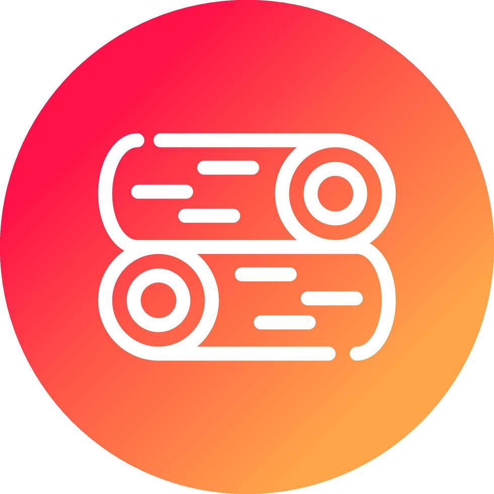 Log Creative Icon Design vector