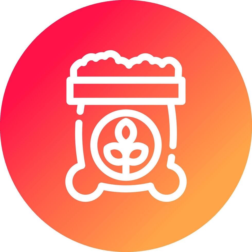Flour Creative Icon Design vector