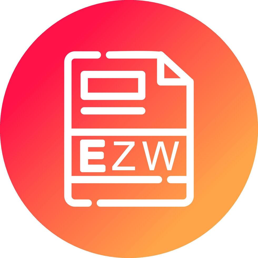 EZW Creative Icon Design vector