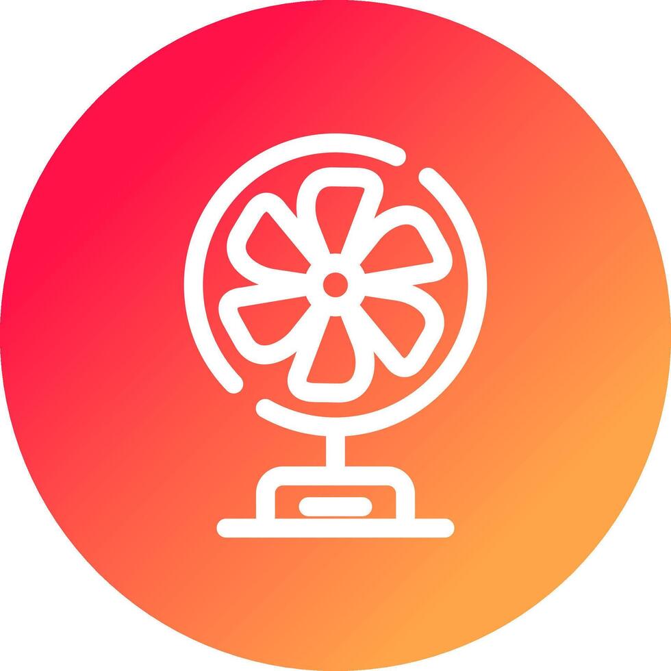 Fan Creative Icon Design vector