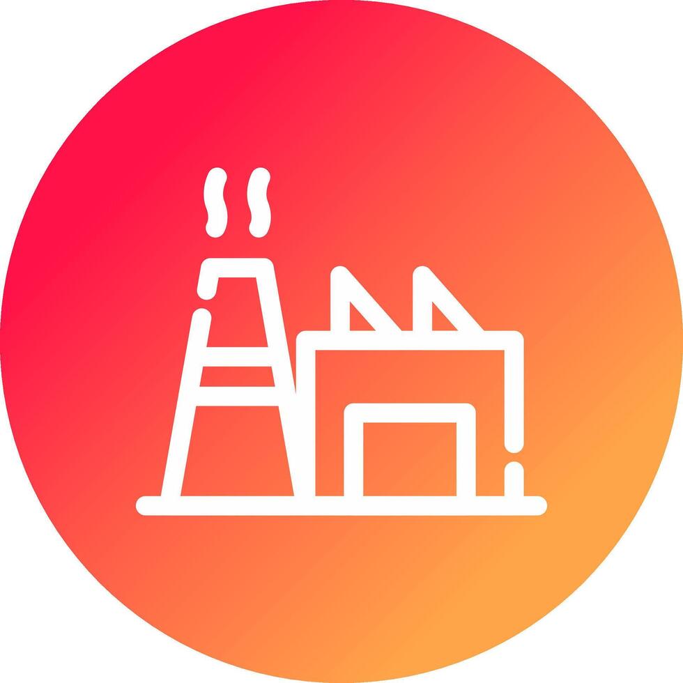 Factory Creative Icon Design vector