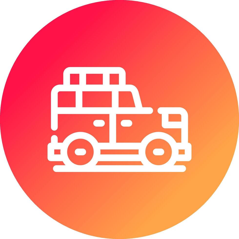 Suv Creative Icon Design vector